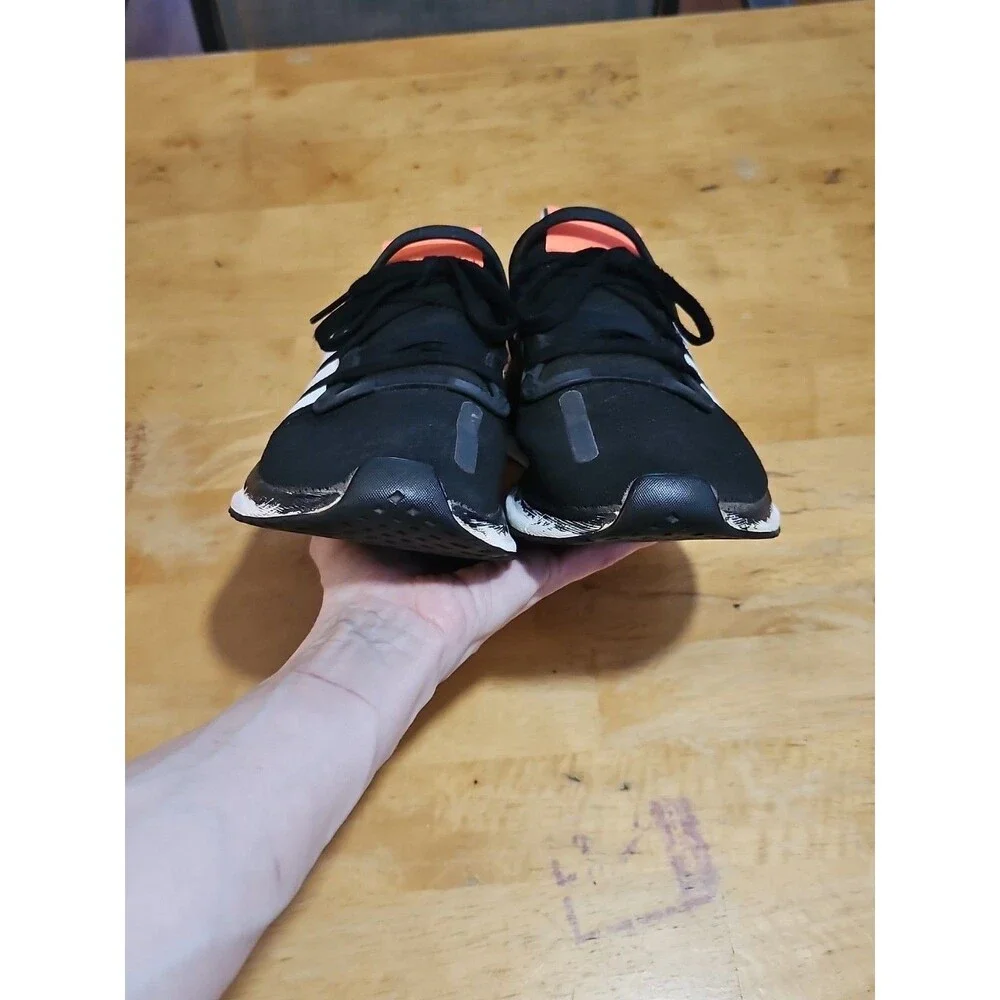 Adidas U Path Run Casual Sneakers From Finish Line Mens Size 10.5 Black & Orange